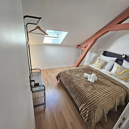 Appartement Gare 10 Min - Paris Cdg 25 Min - Asterix 20 Min
